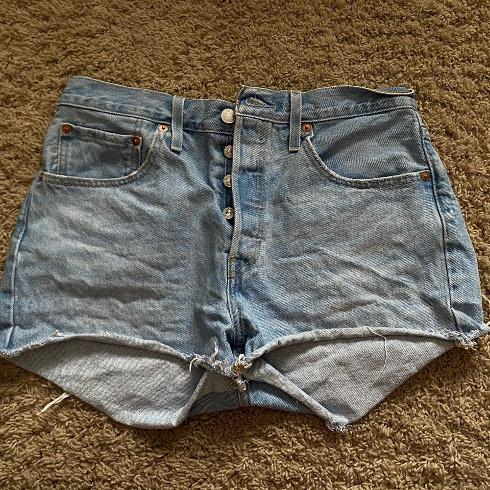 Levi’s women’s high rise 501 shorts